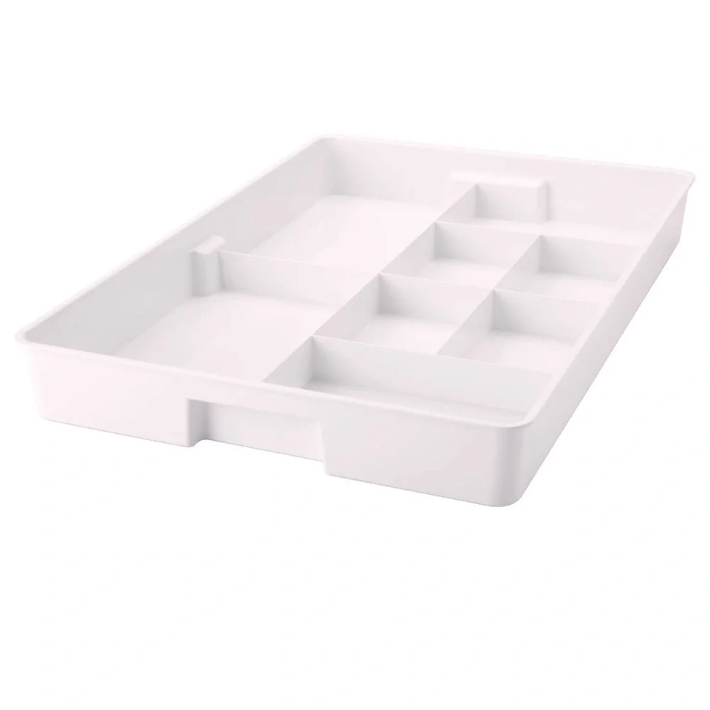 IKEA Kuggis Drawer Organizer Tray in White for Jewelry Makeup Office or School